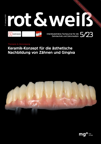 Editorial Rot&Weiss 5/2023: Zeigen, was Zahntechnik kann